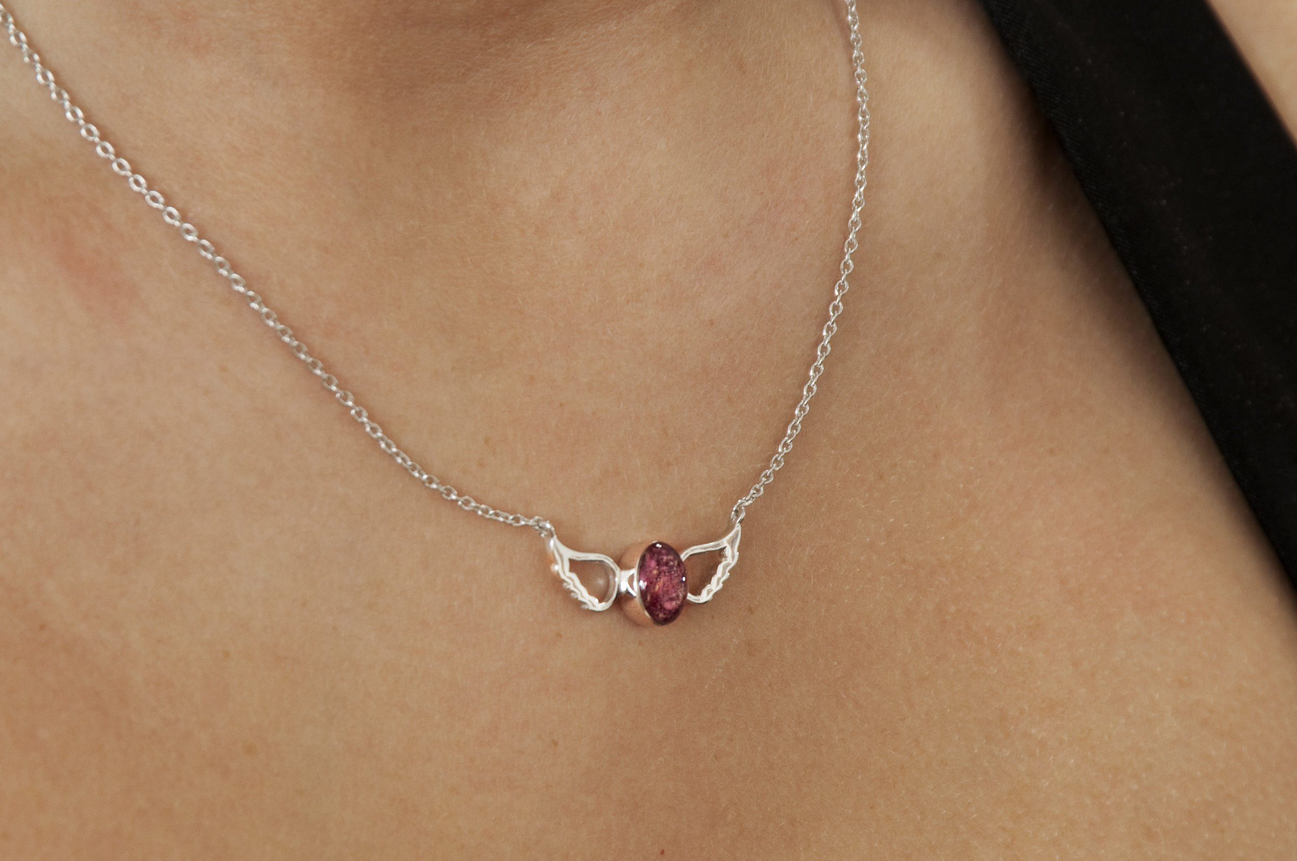 Guardian Angel wings Necklace