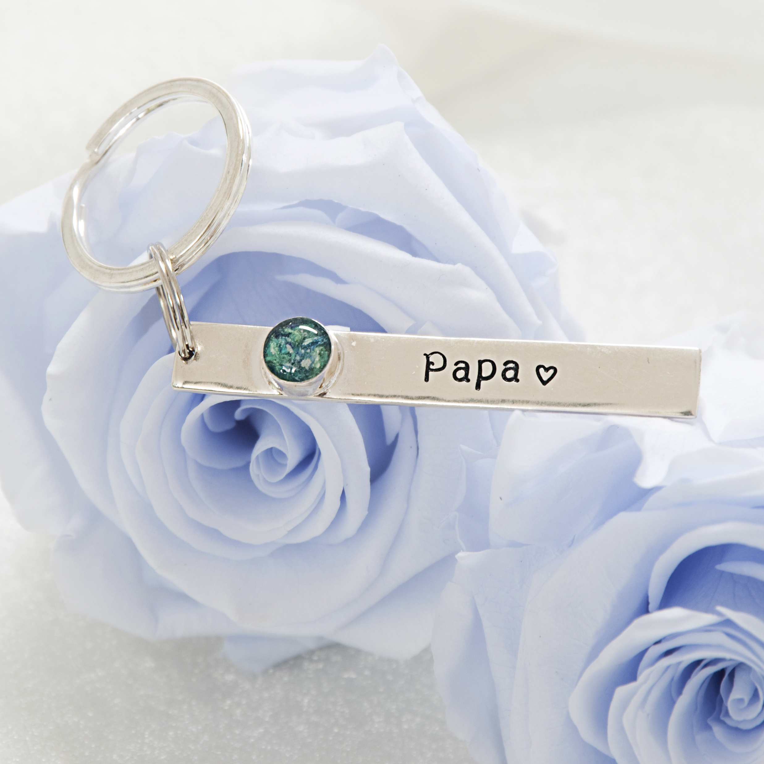 Simple Love Bar Key Chain